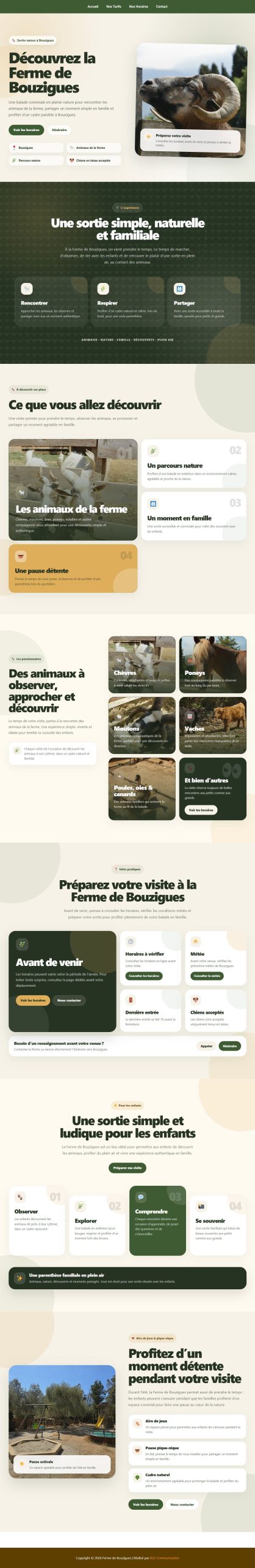 Site Ferme Zoo de Bouzigues